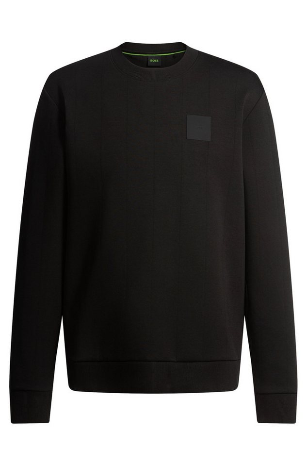 BOSS GREEN Sweatshirt Sweatshirt mit Nadelstreifen - Regular Fit von BOSS GREEN