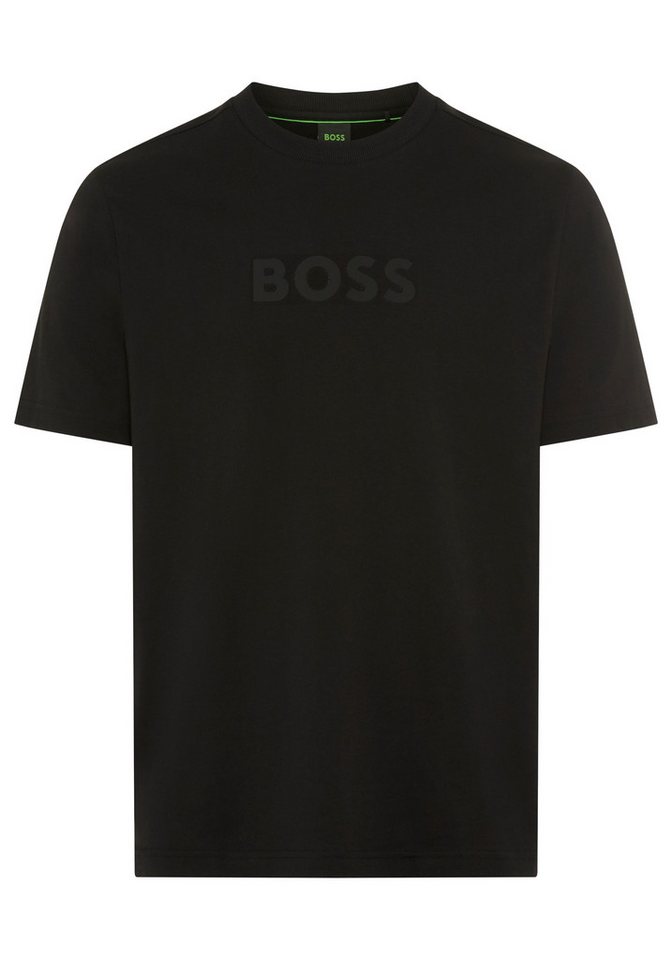 BOSS GREEN T-Shirt Rundhalsausschnitt, Regular Fit, Boss-Logodruck von BOSS GREEN