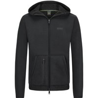 BOSS GREEN Fleece-Jacke mit Teddyfell-Futter und Kapuze von BOSS Green