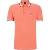 BOSS GREEN Piqué-Poloshirt mit Streifenakzenten und Logo-Stickerei BOSS GREEN Piqué-Poloshirt mit Streifenakzenten und Logo-Stickerei von BOSS Green