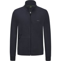 BOSS GREEN Sweatjacke mit Label-Schriftzug und Stretchanteil von BOSS Green