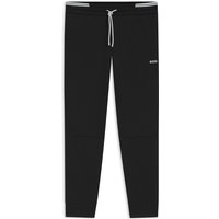 BOSS GREEN Sweatpants mit Stretch und gummiertem Label-Schriftzug von BOSS Green