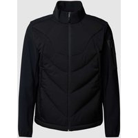 BOSS Green Daunenjacke mit Label-Patch Modell 'Otitanium' in Black, Größe M von BOSS Green