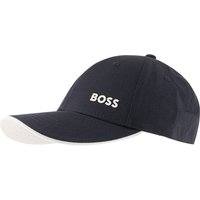 BOSS Green Herren Cap blau Baumwolle von BOSS Green