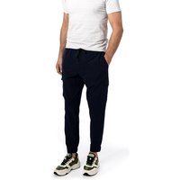 BOSS Green Herren Cargohose blau Mikrofaser von BOSS Green