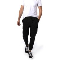 BOSS Green Herren Cargohose schwarz Mikrofaser von BOSS Green