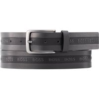 BOSS Green Herren Gürtel schwarz Glattleder von BOSS Green