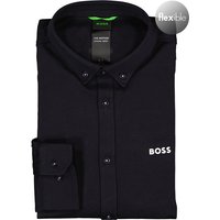 BOSS Green Herren Hemd blau Jersey von BOSS Green