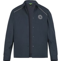 BOSS Green Herren Overshirt blau unifarben von BOSS Green