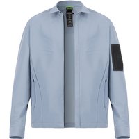 BOSS Green Herren Jacke grau unifarben BOSS Green Herren Jacke grau unifarben von BOSS Green