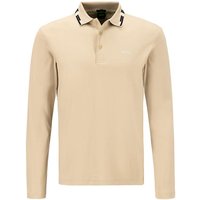 BOSS Green Herren Polo-Shirt beige Baumwoll-Jersey von BOSS Green