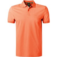 BOSS Green Herren Polo-Shirt orange Baumwoll-Piqué von BOSS Green