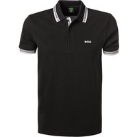BOSS Green Herren Polo-Shirt schwarz von BOSS Green