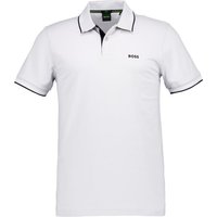 BOSS Green Herren Polo-Shirt grau Baumwoll-Piqué BOSS Green Herren Polo-Shirt grau Baumwoll-Piqué von BOSS Green