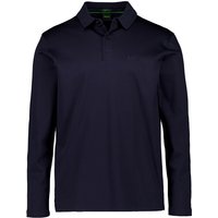 BOSS Green Herren Polo-Shirt blau Baumwoll-Jersey von BOSS Green