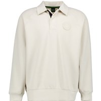 BOSS Green Herren Polo-Shirt beige Baumwoll-Piqué von BOSS Green