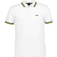 BOSS Green Herren Polo-Shirt weiß von BOSS Green