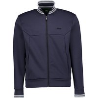 BOSS Green Herren Pullover blau unifarben von BOSS Green