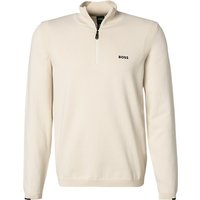 BOSS Green Herren Troyer weiß unifarben von BOSS Green