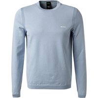 BOSS Green Herren Pullover weiß unifarben BOSS Green Herren Pullover weiß unifarben von BOSS Green