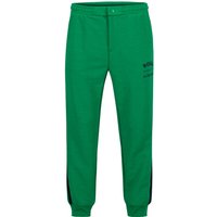 BOSS Green Herren Sweatpants grün Mikrofaser von BOSS Green