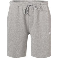 BOSS Green Herren Sweatshorts grau Baumwolle von BOSS Green