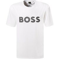 BOSS Green Herren T-Shirts Weiß Baumwolle von BOSS Green