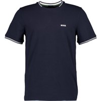BOSS Green Herren T-Shirts blau Baumwolle von BOSS Green