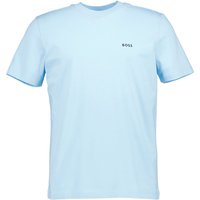 BOSS Green Herren T-Shirt blau von BOSS Green