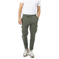 BOSS Green Herren Cargohose grün Mikrofaser von BOSS Green