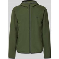 BOSS Green Jacke mit Label-Print Modell 'Commuter' in Oliv, Größe XXL BOSS Green Jacke mit Label-Print Modell 'Commuter' in Oliv, Größe XXL von BOSS Green