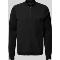 BOSS Green Jacke mit Label-Print Modell 'Ever' in Black, Größe M von BOSS Green