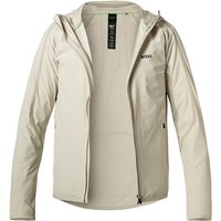 BOSS Green Herren Jacke beige Mikrofaser unifarben von BOSS Green