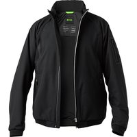 BOSS Green Herren Blouson schwarz Mikrofaser unifarben von BOSS Green