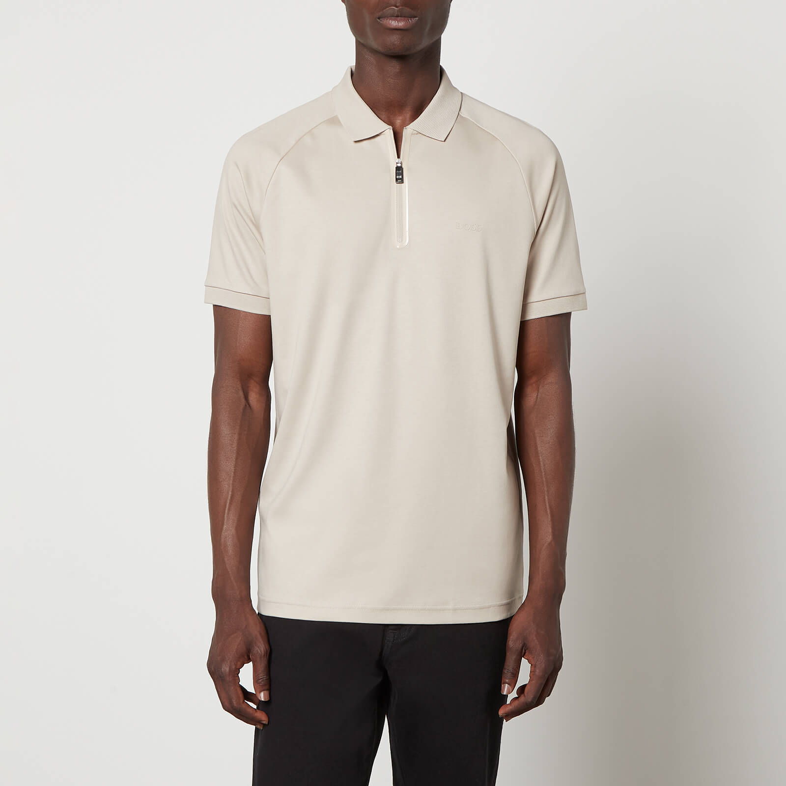 BOSS Green Philix Cotton Polo Shirt - S von BOSS Green