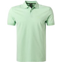 BOSS Green Herren Polo-Shirt grün Baumwoll-Piqué von BOSS Green