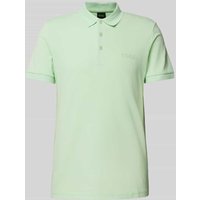 BOSS Green Poloshirt mit Label-Detail Modell 'Paule' in Hellgruen, Größe L von BOSS Green