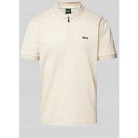 BOSS Green Poloshirt mit Label-Detail Modell 'Philix' in Beige, Größe L von BOSS Green