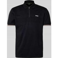 BOSS Green Poloshirt mit Label-Detail Modell 'Philix' in Black, Größe XXL von BOSS Green