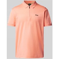 BOSS Green Poloshirt mit Label-Detail Modell 'Philix' in Lachs, Größe XL von BOSS Green