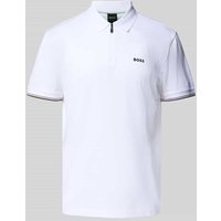 BOSS Green Poloshirt mit Label-Detail Modell 'Philix' in Weiss, Größe XXL von BOSS Green
