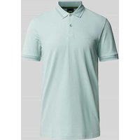 BOSS Green Poloshirt mit Label-Detail in Mint, Größe XXL von BOSS Green