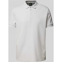 BOSS Green Poloshirt mit Label-Print in Hellgrau, Größe XXL BOSS Green Poloshirt mit Label-Print in Hellgrau, Größe XXL von BOSS Green