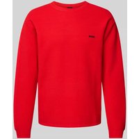 BOSS Green Pullover mit Strukturmuster Modell 'Rartic' in Kirsche, Größe XXL BOSS Green Pullover mit Strukturmuster Modell 'Rartic' in Kirsche, Größe XXL von BOSS Green