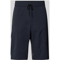 BOSS Green Regular Fit Cargoshorts mit elastischem Bund Modell 'Urbanex' in Dunkelblau, Größe 50 BOSS Green Regular Fit Cargoshorts mit elastischem Bund Modell 'Urbanex' in Dunkelblau, Größe 50 von BOSS Green