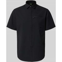 BOSS Green Regular Fit Freizeithemd mit Kentkragen Modell 'URBAN' in Black, Größe S von BOSS Green