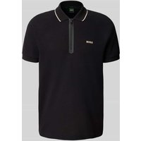BOSS Green Regular Fit Poloshirt aus reiner Baumwolle Modell 'PHILIX' in Black, Größe XXL von BOSS Green