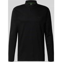 BOSS Green Regular Fit Poloshirt aus reiner Baumwolle Modell 'PIROL' in Black, Größe XXL von BOSS Green