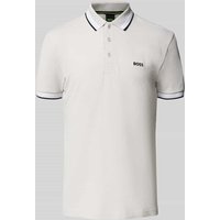 BOSS Green Regular Fit Poloshirt aus reiner Baumwolle in Hellgrau, Größe XXL BOSS Green Regular Fit Poloshirt aus reiner Baumwolle in Hellgrau, Größe XXL von BOSS Green