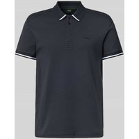 BOSS Green Regular Fit Poloshirt mit Label-Print Modell 'Paddy Lux Heritage' in Dunkelblau, Größe XXL von BOSS Green